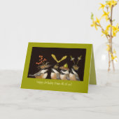 ハッピーバースデーみんな!カード カード (黄色い花)