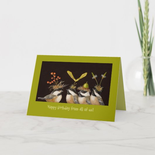 ハッピーバースデーみんな!カード カード (正面)