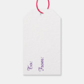 ハッピーバースデーろうそく ギフトタグ (裏面)