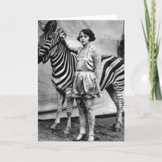 ハッピーバースデーを一人前の女性に！ カード