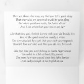 ハッピーバースデーを使用お気に入りの元 三つ折りクリスマスカード (内部最初)