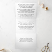 ハッピーバースデーを使用お気に入りの元 三つ折りクリスマスカード (内部)