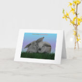 ハッピーバースデーを友最高の人に カード (黄色い花)