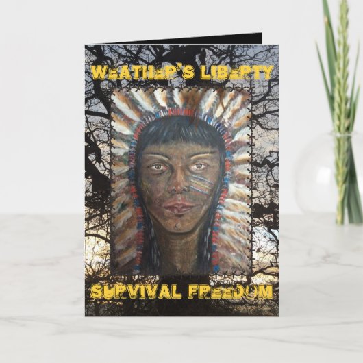 「ハッピーバースデーを生き残った!」 カード (正面)