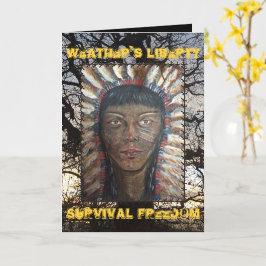 「ハッピーバースデーを生き残った!」 カード (黄色い花)