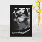 ハッピーバースデーを「真のクラシック」 カード (黄色い花)