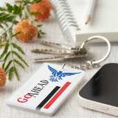 ハッピーバースデーアクリルキーチェーン キーホルダー (正面右)