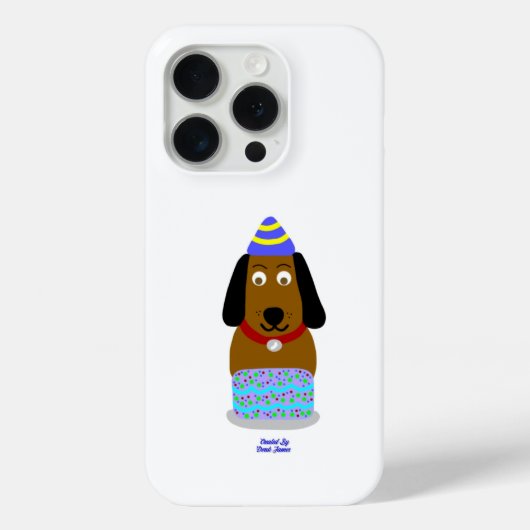ハッピーバースデーアップApple iPhone 15 Proケース Case-Mate iPhoneケース (裏面)