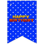 ハッピーバースデーアポップ・アートのートスーパーヒーロー誕生日バナー バンティングフラッグ (第2の旗)