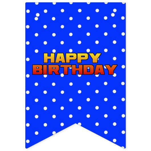 ハッピーバースデーアポップ・アートのートスーパーヒーロー誕生日バナー バンティングフラッグ (第2の旗)