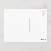 ハッピーバースデーアメリカンエスキモパピードッグハガキ ポストカード (裏面)