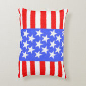 ハッピーバースデーアメリカ独立記念日 アクセントクッション (裏面(縦))