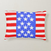ハッピーバースデーアメリカ独立記念日 アクセントクッション (裏面)