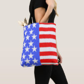 ハッピーバースデーアメリカ独立記念日 トートバッグ (クローズアップ)