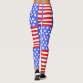 ハッピーバースデーアメリカ独立記念日 レギンス (裏面)