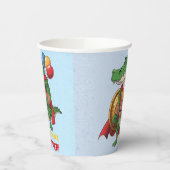 ハッピーバースデーアリゲータースーパーヒーローバースデーパーティー 紙コップ (左)