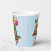 ハッピーバースデーアリゲータースーパーヒーローバースデーパーティー 紙コップ (右)