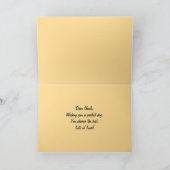 ハッピーバースデーアンクルトロピカルサンセット カード (内部)