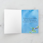 ハッピーバースデーアンクルボルティモアオリオールバード カード (内部)