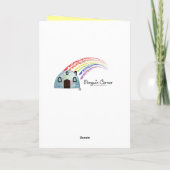 ハッピーバースデーアントツー甥 カード (裏面)