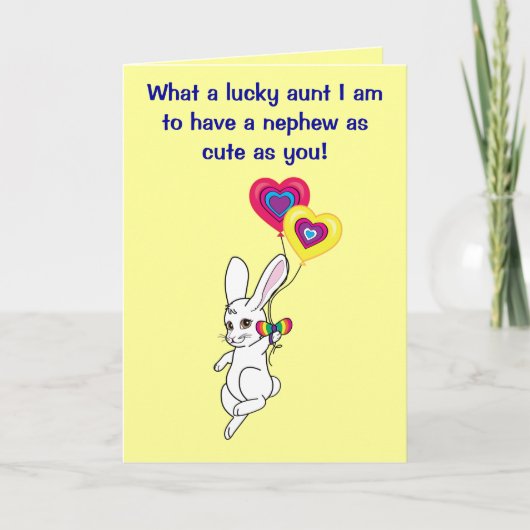 ハッピーバースデーアントツー甥 カード (正面)