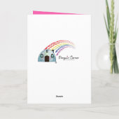 ハッピーバースデーアントトゥニースウィズ踊りカッケーキ カード (裏面)