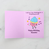 ハッピーバースデーアントトゥニース カード (内部)