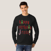 ハッピーバースデーイエスクリスチャン Tシャツ (正面フル)