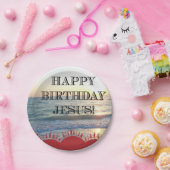 ハッピーバースデーイエス・オーバー・ザ・海 ペーパープレート (パーティー)