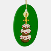 ハッピーバースデーイエス・キリスト セラミックオーナメント (右)