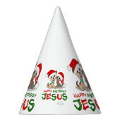 ハッピーバースデーイエス・キリスト パーティーハット (右)