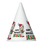 ハッピーバースデーイエス・キリスト パーティーハット (右)