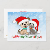 ハッピーバースデーイエス ポストカード (正面/裏面)