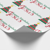 ハッピーバースデーイエス ラッピングペーパー (角)