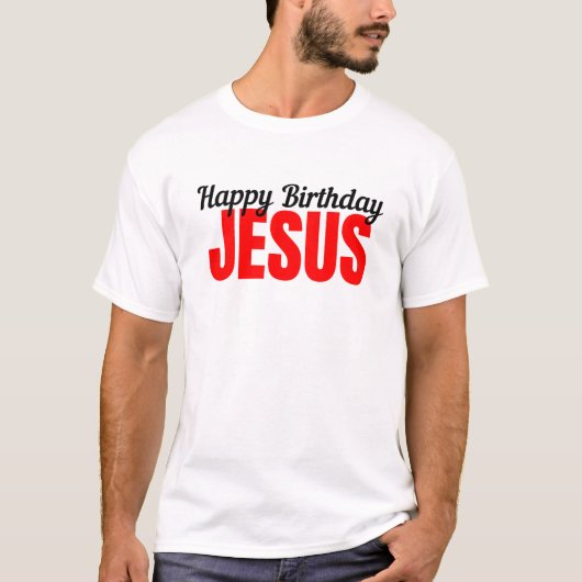 ハッピーバースデーイエス Tシャツ (正面)