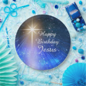 ハッピーバースデーイエズクリスマス紙プレート ペーパープレート (パーティー)