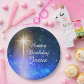 ハッピーバースデーイエズクリスマス紙プレート ペーパープレート (パーティー)