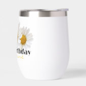 ハッピーバースデーイエロー名ホワイトデイジー (左面)