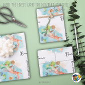 ハッピーバースデーイタリアン、ブオンコンプレアンノ紙、 ラッピングペーパーシート