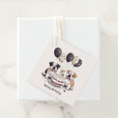 ハッピーバースデーイングリッシュブルドッグ フェイバータグ (インサイチュ)