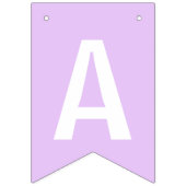 ハッピーバースデーインパステルカラー バンティングフラッグ (第3の旗)