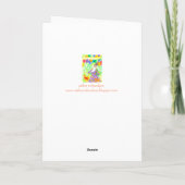 ハッピーバースデーウィザード魔法 カード (裏面)