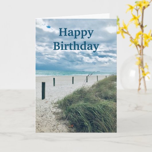 ハッピーバースデーウィズエレノアルーズベルト引用文 カード (黄色い花)