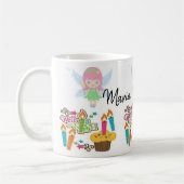 ハッピーバースデーウィッシュマグカップを作る コーヒーマグカップ (左)