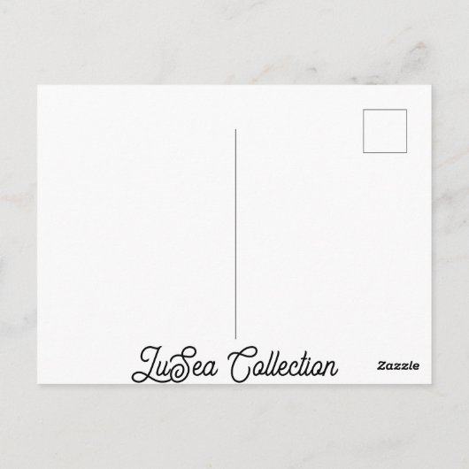 ハッピーバースデーウェスティー誕生日カード ポストカード (裏面)