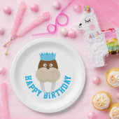 ハッピーバースデーウォレス ペーパープレート (パーティー)