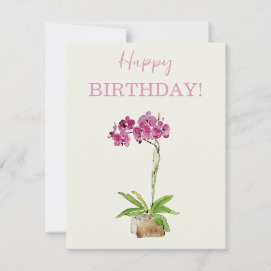 ハッピーバースデーウォーターカラーモスオーチャード (正面)