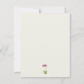 ハッピーバースデーウォーターカラーモスオーチャード (裏面)