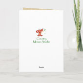 ハッピーバースデーウルフ詩の詩 カード (裏面)