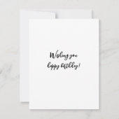 ハッピーバースデーウロジーンディザークポルスカでポーランド語 (裏面)